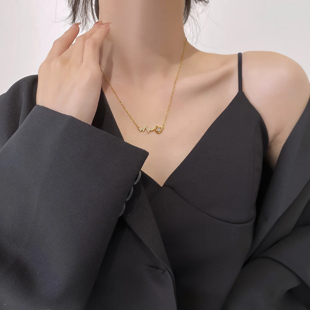 T-007 Necklace with Copper Pendant