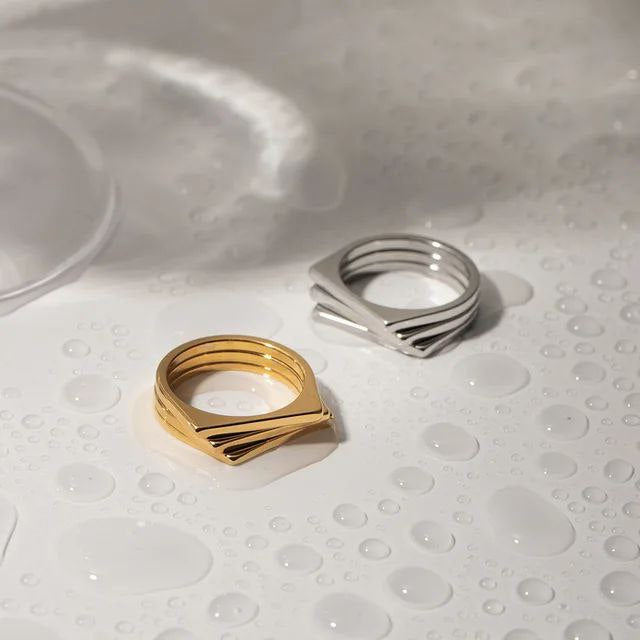 R-075 Gold-Plated Ring