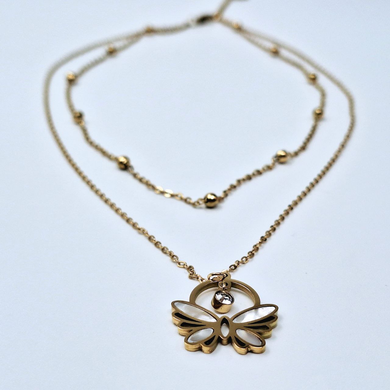 N-280 سلسلة فراشه صدف