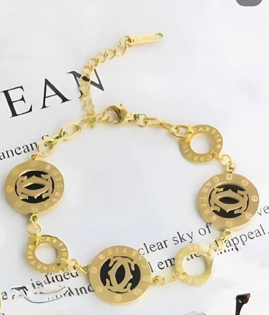 142 Gold-Plated Bracelet