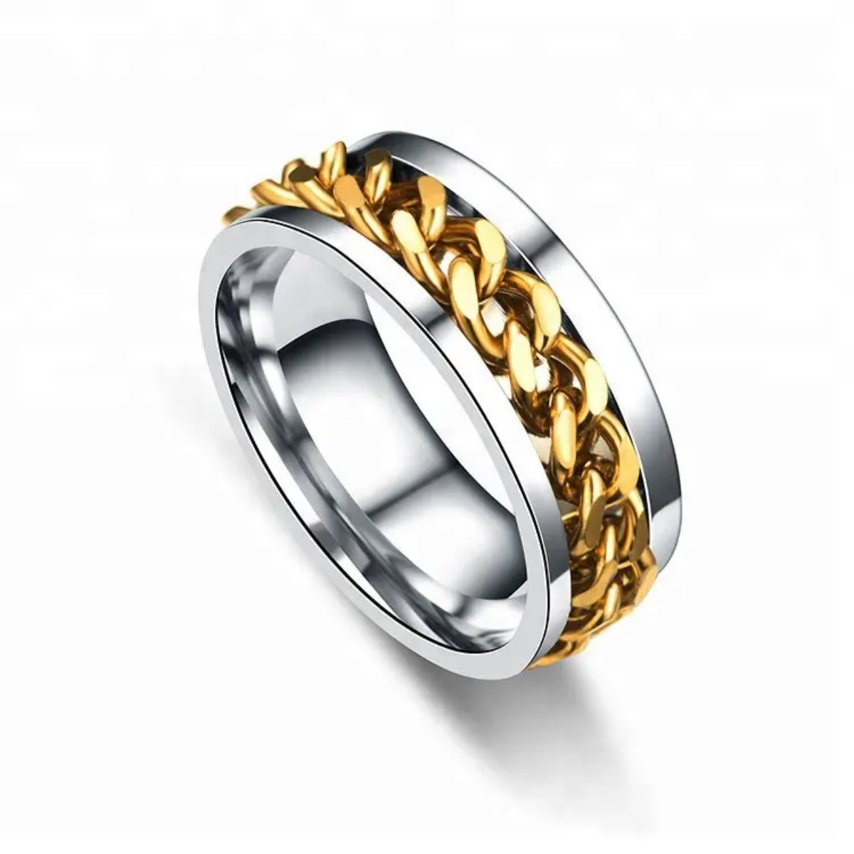 R-086 Gold-Plated Ring