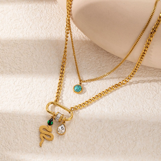 N-055 Gold-Plated Necklace