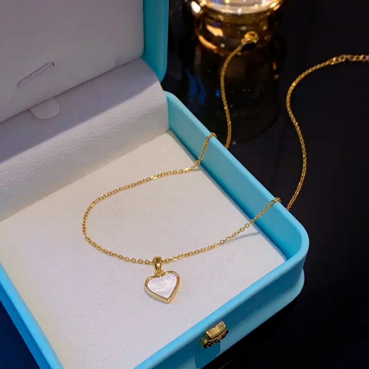 T-032 Necklace with Copper Pendant