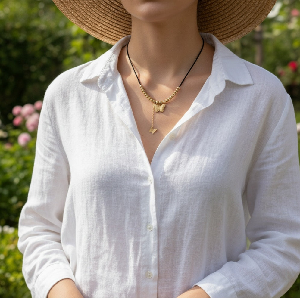 N-010 Gold-Plated Necklace