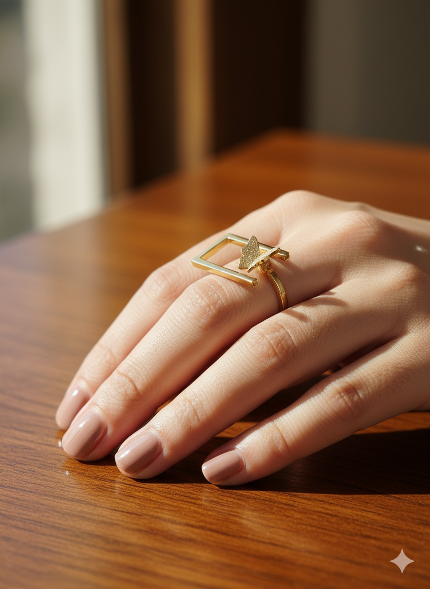 R-196 Gold-Plated Ring