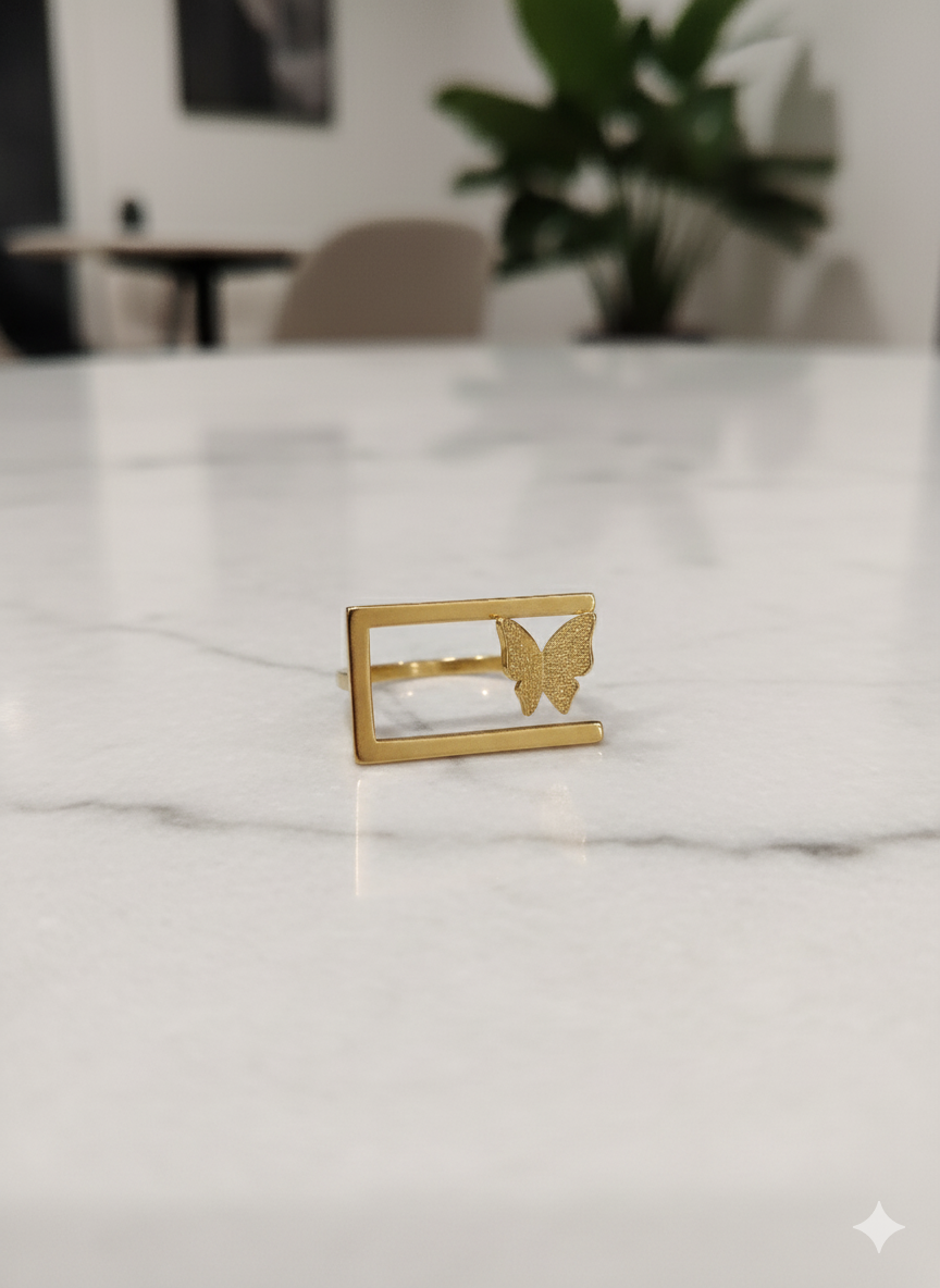 R-196 Gold-Plated Ring