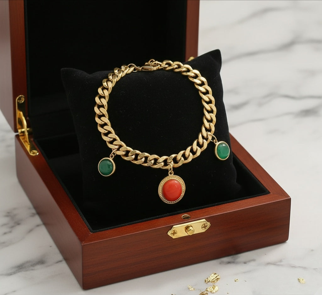 BR-001 Gold-Plated Bracelet