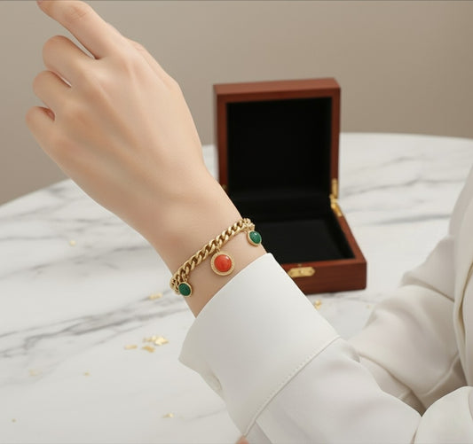 BR-001 Gold-Plated Bracelet