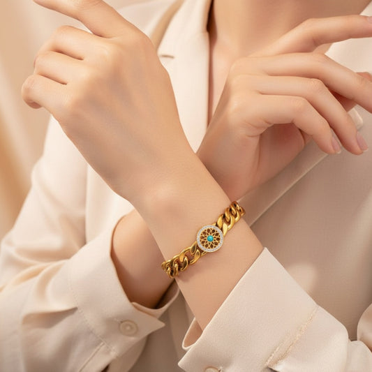 BR-004 Gold-Plated Bracelet