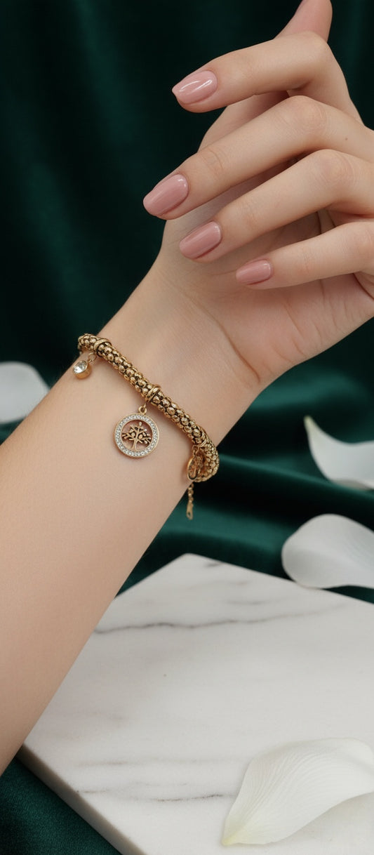 BR-007 Gold-Plated Bracelet
