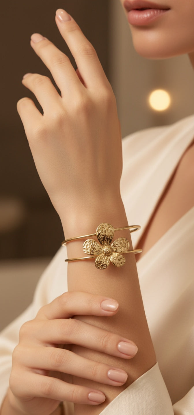 B-007 Gold-Plated Bangle