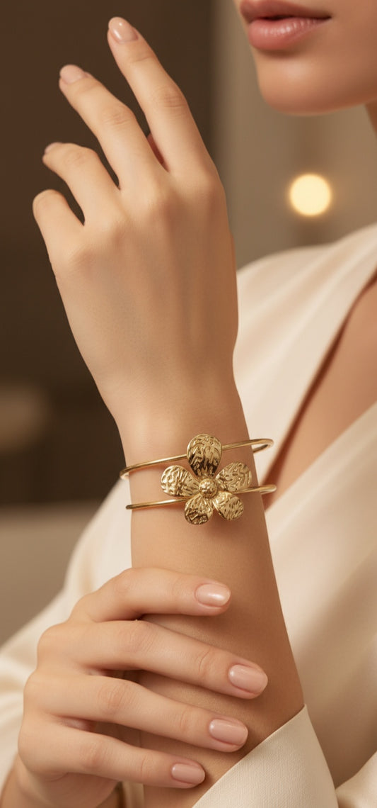 B-007 Gold-Plated Bangle