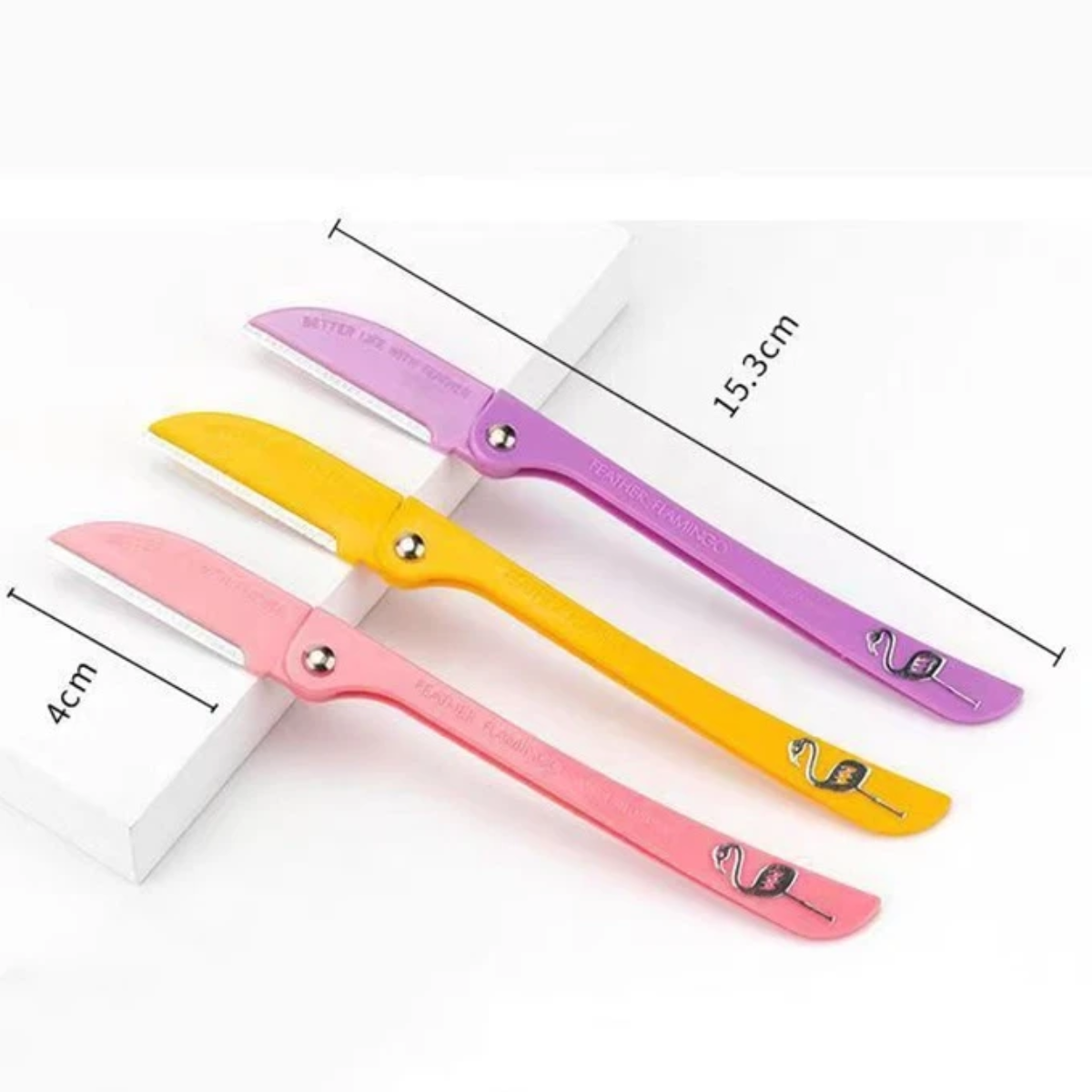 Feather Flamingo Razors for Women
