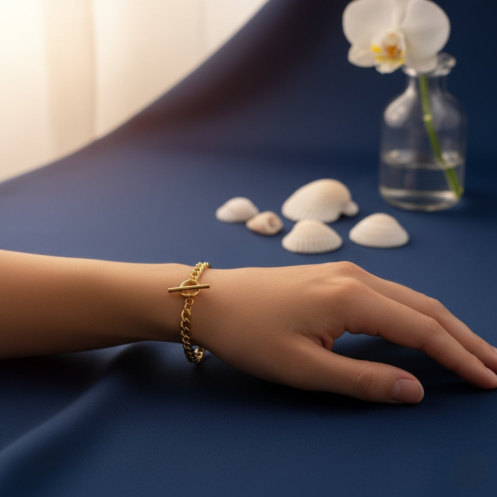 BR-008 Gold-Plated Bracelet