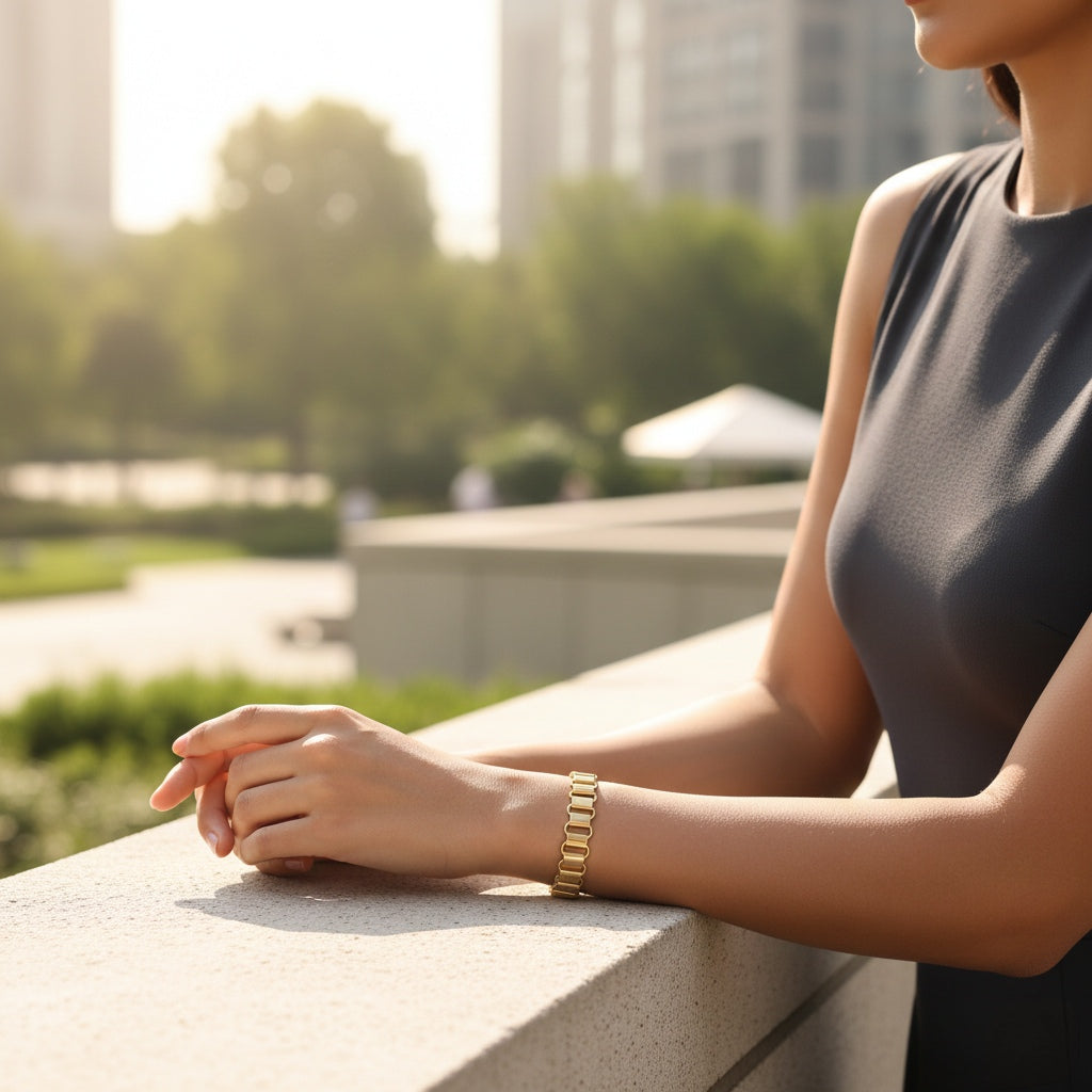 BR-112 Gold-Plated Bracelet