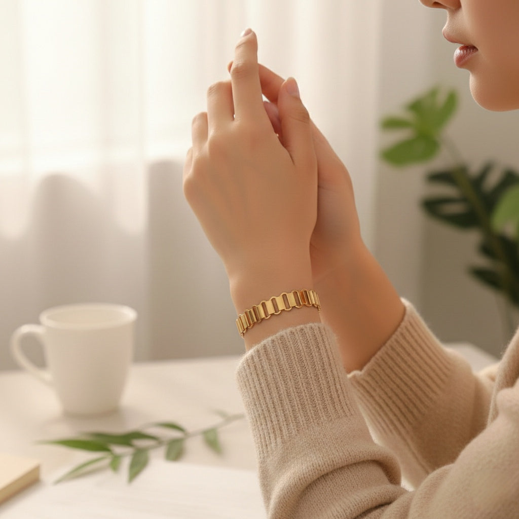 BR-112 Gold-Plated Bracelet