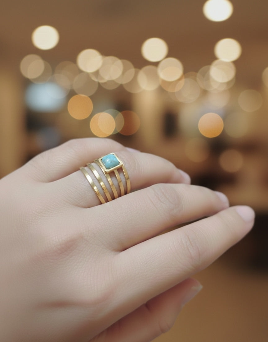 R-115 Gold-Plated Ring