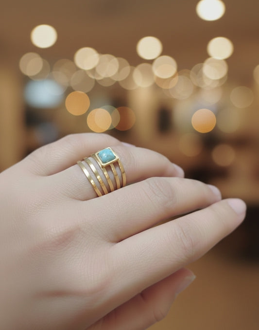 R-115 Gold-Plated Ring