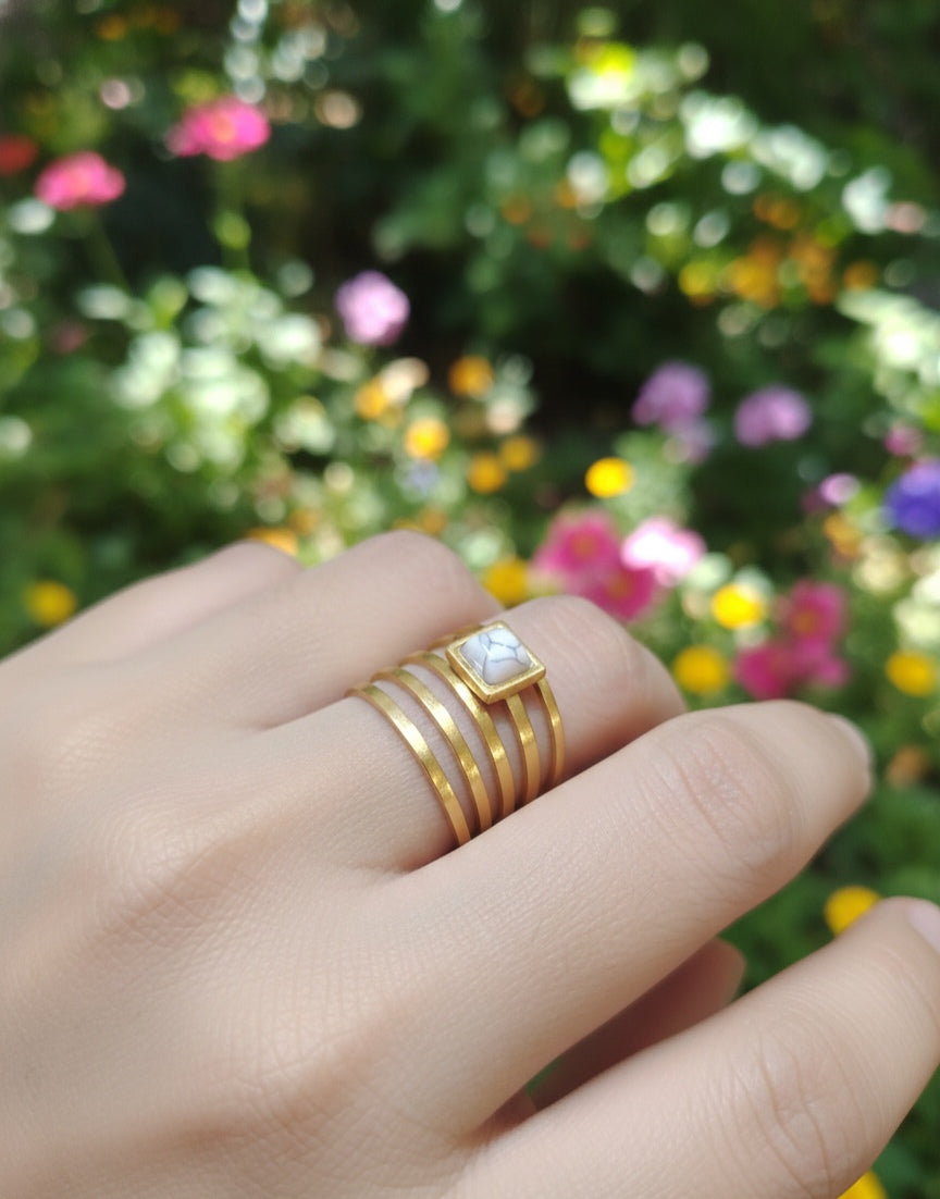 R-115 Gold-Plated Ring