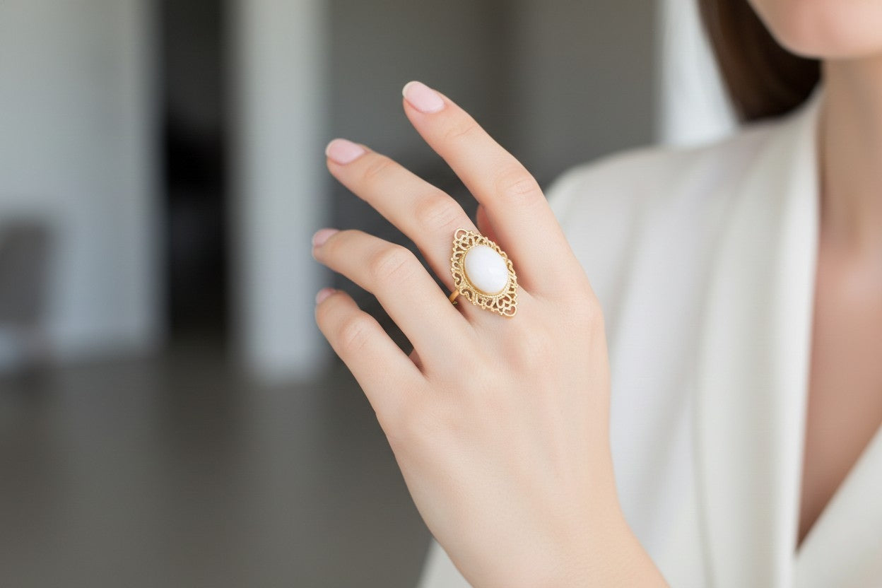 R-118 Gold-Plated Ring