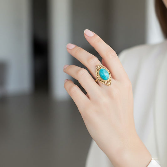 R-118 Gold-Plated Ring