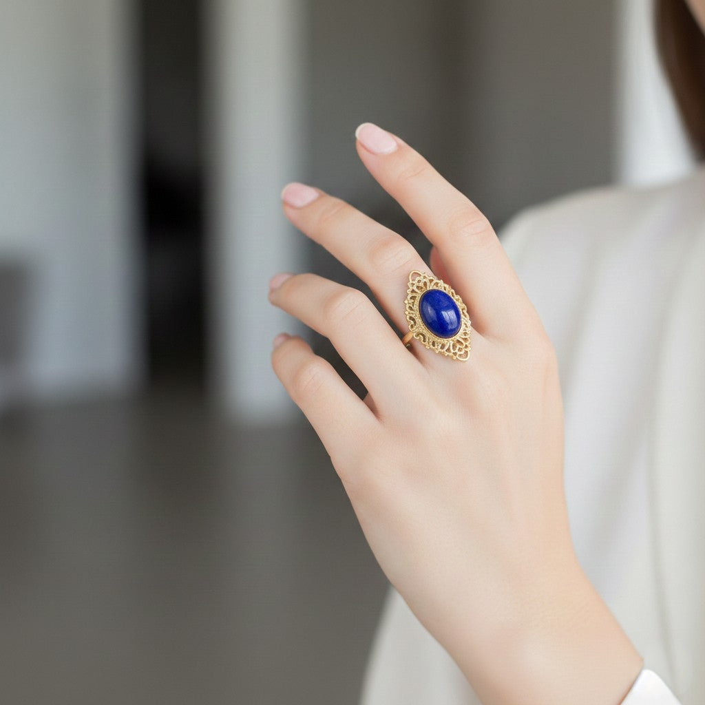 R-118 Gold-Plated Ring