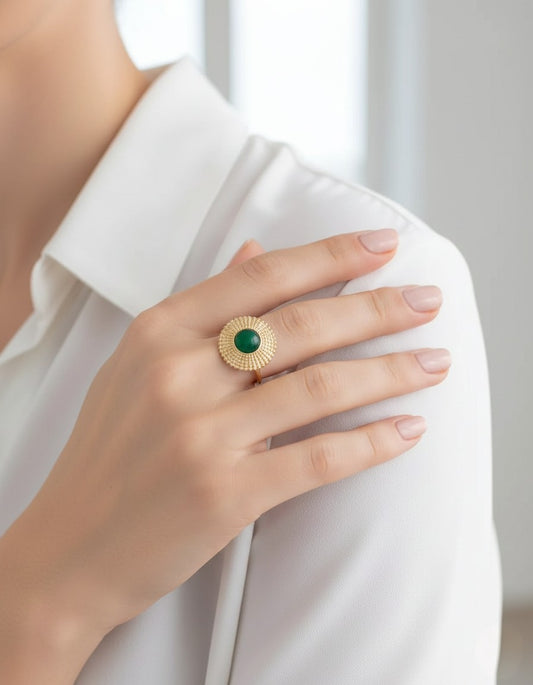 R-117 Gold-Plated Ring