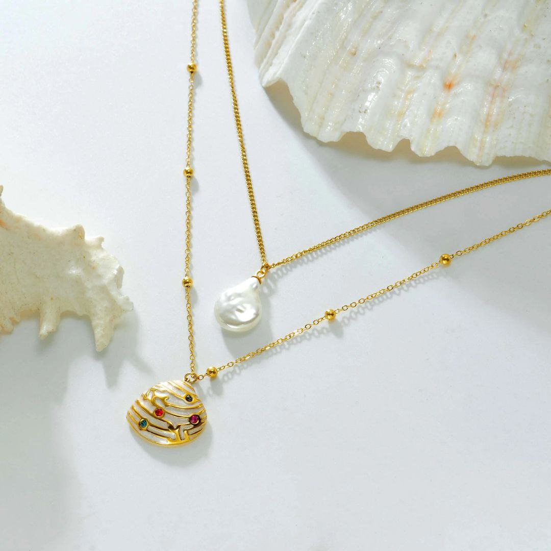 N-197 Gold-Plated Necklace