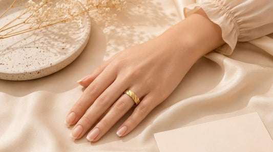 R-074 خاتم ( دبله ) استانليس