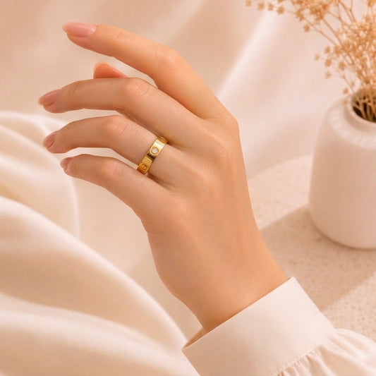 R-095 خاتم (دبله) استانليس