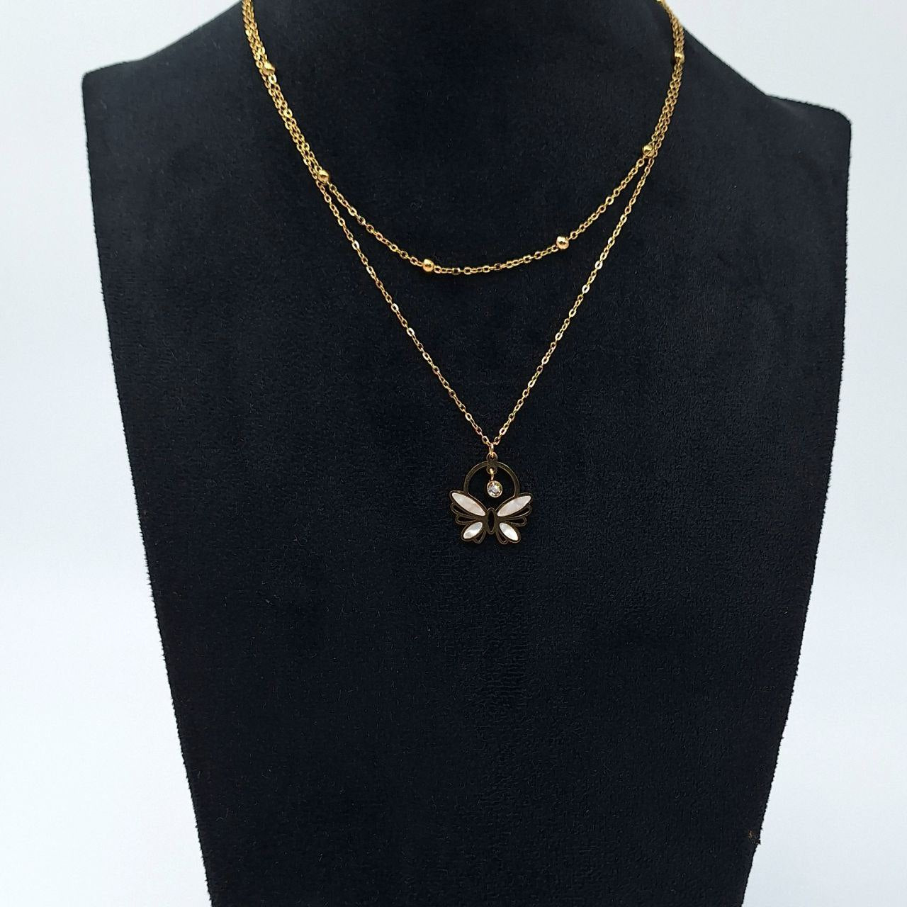 N-280 سلسلة فراشه صدف