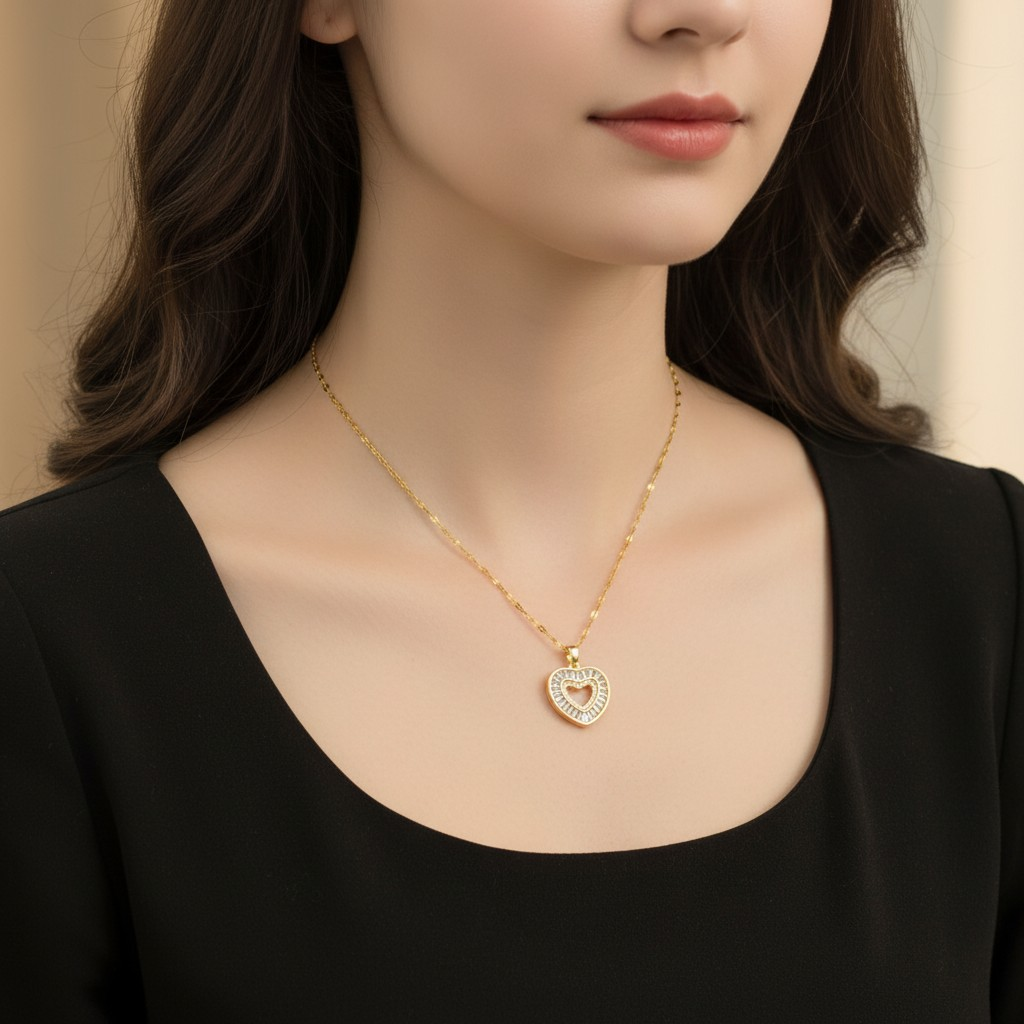 T-012 سلسلة بتعليقة نحاس