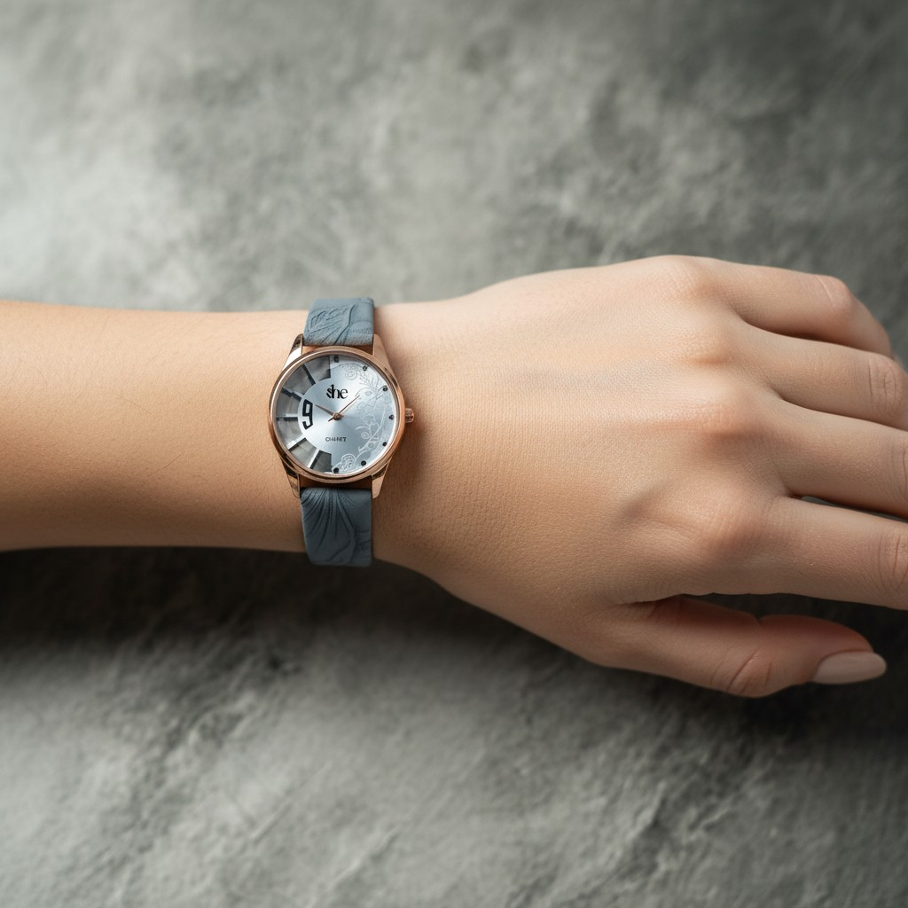 W-033 ساعة يد جلد