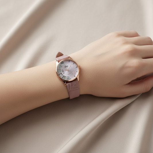 W-033 ساعة يد جلد