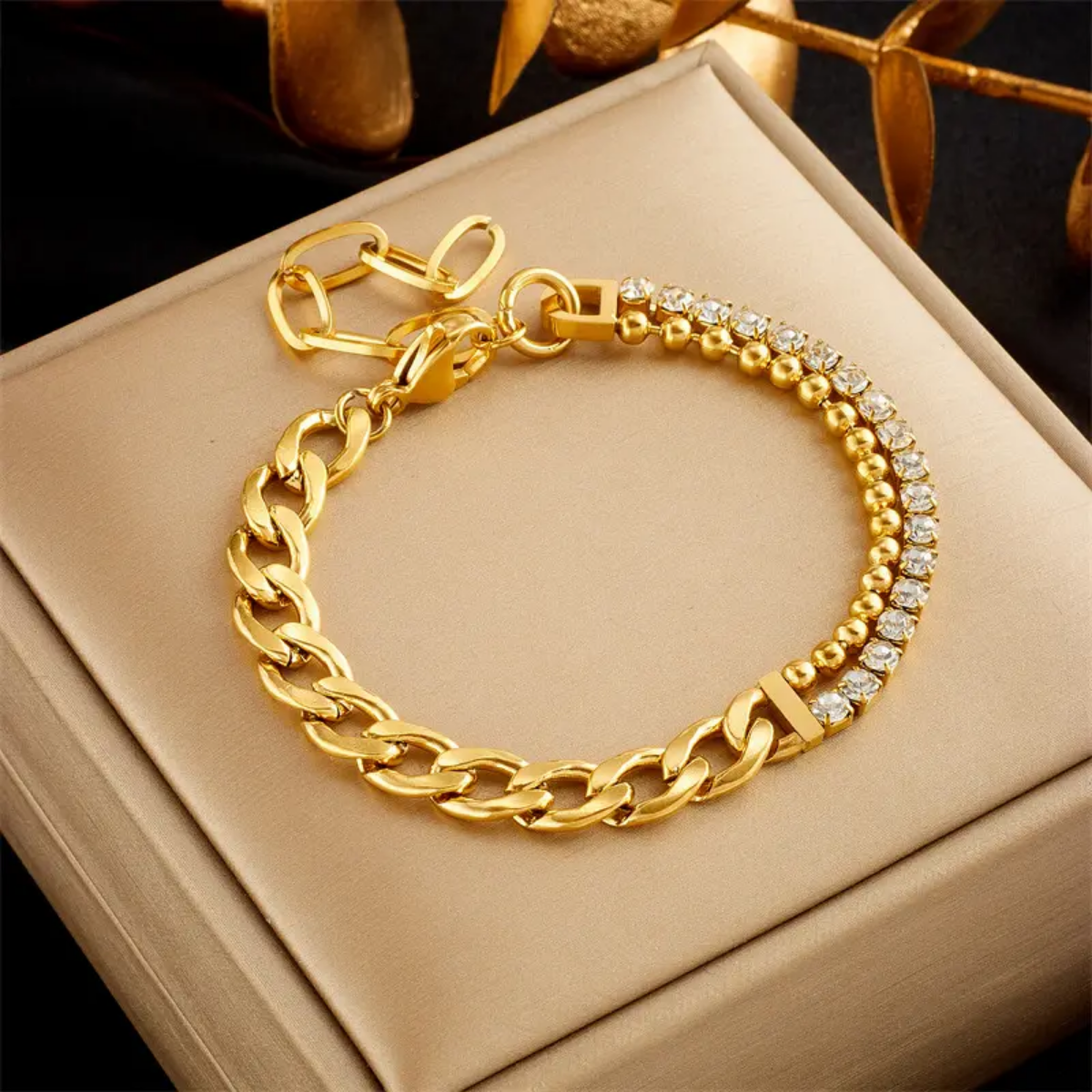 BR-224 Gold-Plated Bracelet