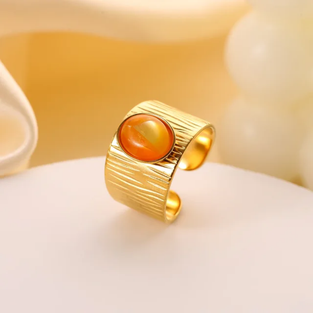 R-039 Gold-Plated Ring