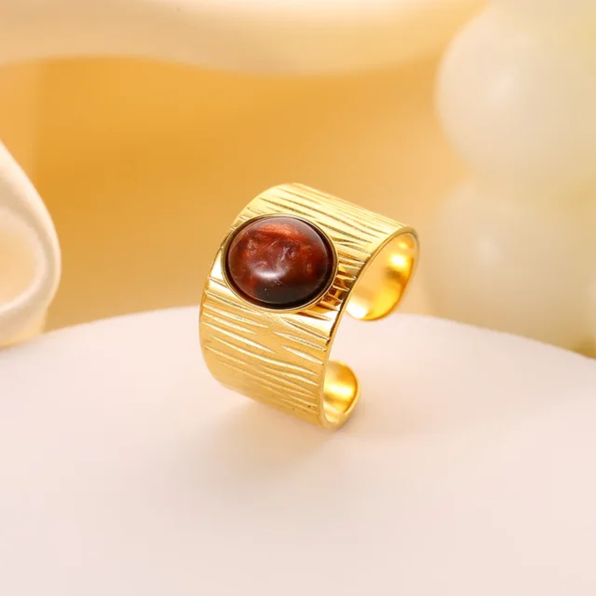 R-039 Gold-Plated Ring