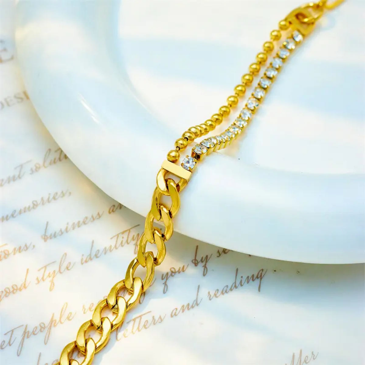 BR-224 Gold-Plated Bracelet