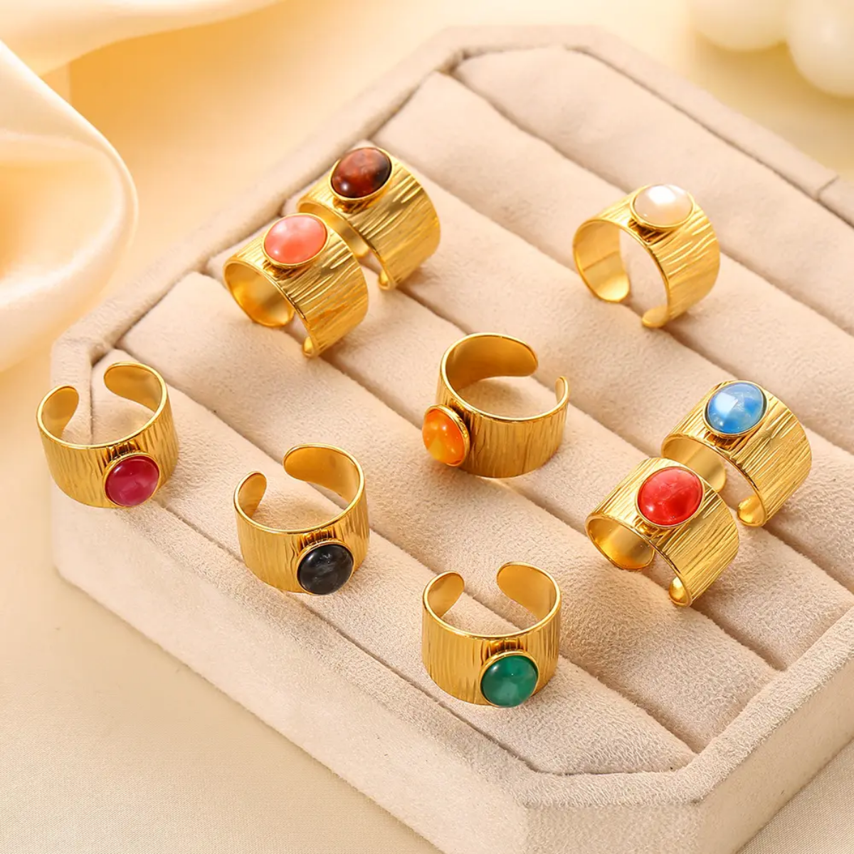 R-039 Gold-Plated Ring