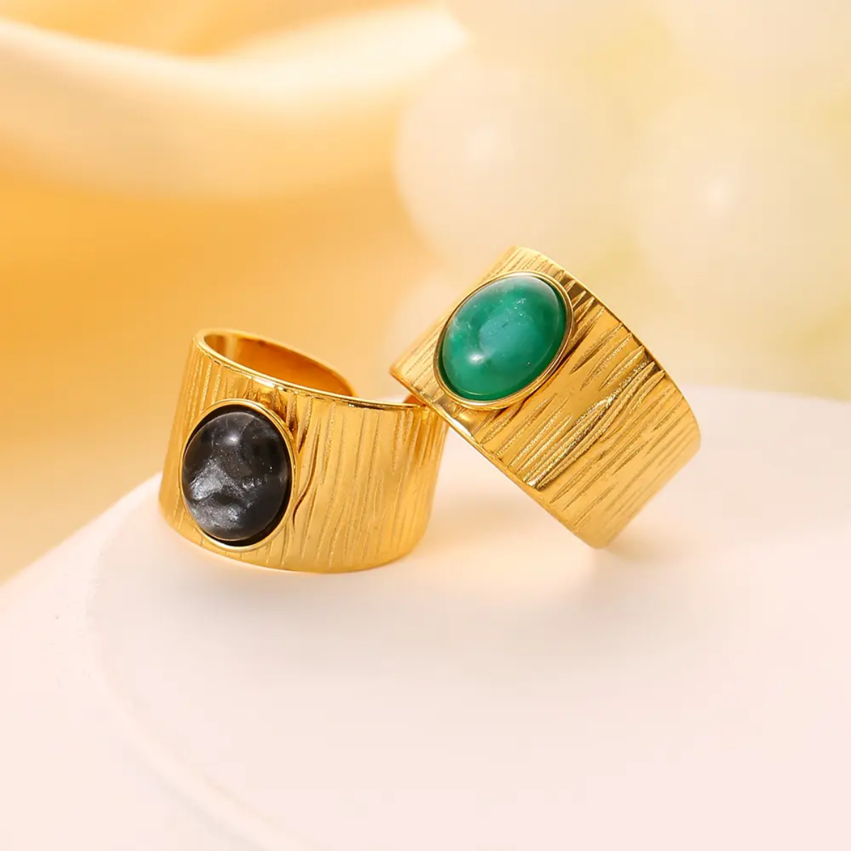 R-039 Gold-Plated Ring