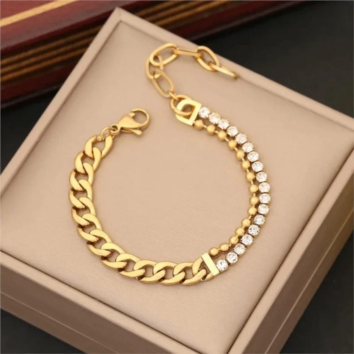 BR-224 Gold-Plated Bracelet