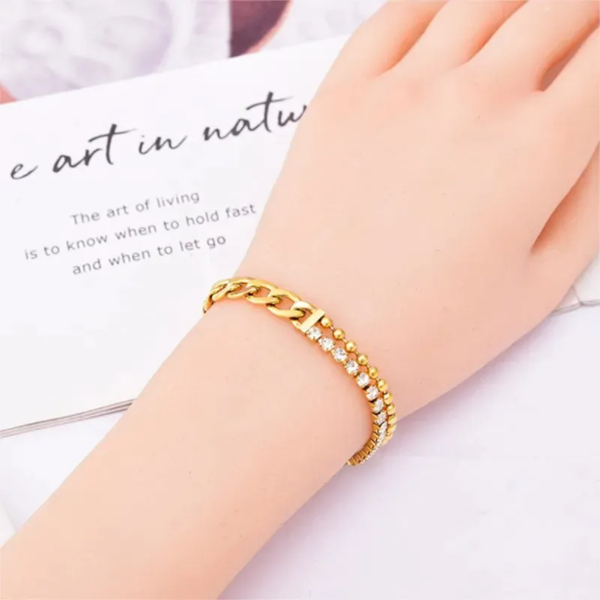 BR-224 Gold-Plated Bracelet