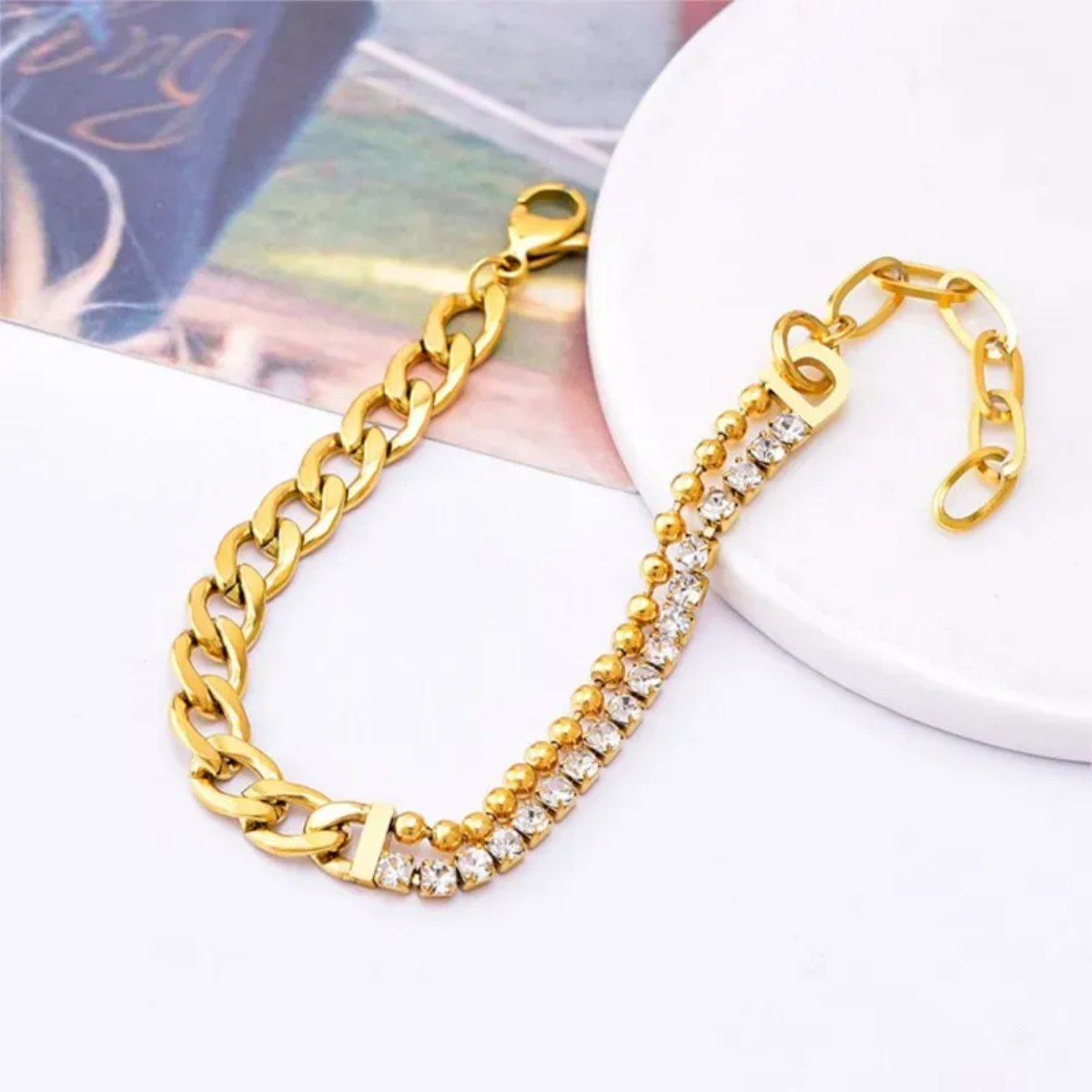 BR-224 Gold-Plated Bracelet